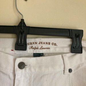 RALPH LAUREN WHITE JEANS